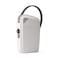 SAFEGO Portable IndoorOutdoor Lock Box Safe with Key and Combination Access Compact White