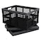 Fiazony 3Pack 32 L Collapsible Crates Plastic Folding Storage Crates