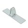 Kongwal Sneeze Guard Clamp Bracket TShaped Desk Partition Clamp with Freestanding Base for Plexiglass or Acrylic Panel Desktop Countertop Reception 1 PC Assembled