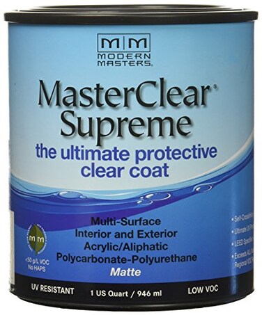 Modern Masters qt MCS901 Clear MasterClear Supreme Protective Clear Coat Matte