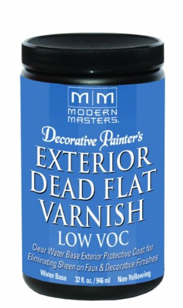 Modern Masters qt DP401 Clear Decorative Painters Acrylic Dead Flat Varnish