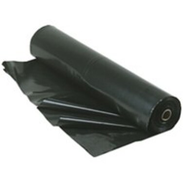 Berry Plastics FilmGard Plastic Polyethylene Sheeting 4 Mil Black 3 x 50