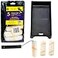 Bates Choice Bates Paint Tray Set 4 inch Paint Roller Paint Tray Foam Roller Roller Brush SmallMini 4 House Painting Supplies Paint Roller Covers Roller Frame Roller Naps