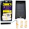 Bates Choice Bates Paint Tray Set 4 inch Paint Roller Paint Tray Foam Roller Roller Brush SmallMini 4 House Painting Supplies Paint Roller Covers Roller Frame Roller Naps