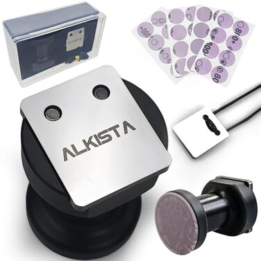 ALKISTA 2inOne Paint Remover Tool Tungsten Denibbing Tool Paint Stripper Carbide Scraper for Removing Dust Paint and Stains Come with 4 Sheets of Sand APER