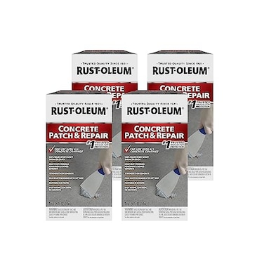 Rust-Oleum RustOleum 3010124PK Concrete Patch Repair 24 oz Gray 4 Pack