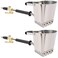 Beduan 4 Jet Pneumatic Cement Mortar Sprayer Gun Plaster Stucco Automatic Air Panting Tool for Wall 2pcs