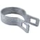 Jake Sales 312 Brace Band for Chain Link Fence Use for 312 Outside Diameter PostPipe Galvanized Chain Link Brace Band 2 Pack