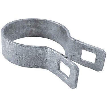 Jake Sales 312 Brace Band for Chain Link Fence Use for 312 Outside Diameter PostPipe Galvanized Chain Link Brace Band 2 Pack