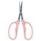 è¿‘æ­£ Chikamasa B500SRFP Curved Scissors with Fluorine Coating Pink