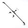 Aimela 2Nozzle Poly Boom WandBackpack Sprayer Multi Nozzle Spray Holder Equipped with Cylindrical Nozzle and 110 Degree Fan Nozzle 90 Degree Right Angle and 45 Degree Angle Spray Pattern