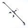 Aimela 2Nozzle Poly Boom WandBackpack Sprayer Multi Nozzle Spray Holder Equipped with Cylindrical Nozzle and 110 Degree Fan Nozzle 90 Degree Right Angle and 45 Degree Angle Spray Pattern