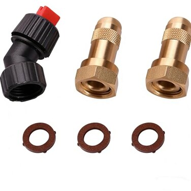SeDeplacer 49162728 Replacement Sprayer Nozzles Tool Compatible with 4Gallon Backpack Switch Sprayer 282020PS282021PS Includes 2 Adjustable Nozzles1 Fan nozzle