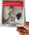 GINFH Fire Sprinkler Head Shut Off Tool Wall Cabinet Case For Accidental Fire Sprinklers Activation Emergency Fire Sprinkler Shutdown Measures