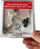 GINFH Fire Sprinkler Head Shut Off Tool Wall Cabinet Case For Accidental Fire Sprinklers Activation Emergency Fire Sprinkler Shutdown Measures