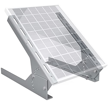 SOLPERK Solar Panel Mount 138in Stand Angle Adjustable 060 Degree Mounting Brackets for 1 Solar Panel