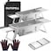Outspell Small Protable Charcoal Grill Outdoor BBQ MINI Foldable Carbon Griller for camping 2 pack
