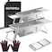 Outspell Small Protable Charcoal Grill Outdoor BBQ MINI Foldable Carbon Griller for camping 2 pack