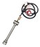 LSMIITTH Forge Gas BurnerGas Metal Melting Furnace Propane Gas Forge BurnerHigh Pressure CastIron Burner Head Burner Assembly Flame Control System Propane Burner Replacement Blacksmith Knife Making