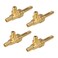 LEYURISE Gas Burner Valve 18 Mpt X 3827 Horizontal Split Valve Replacement Compatible with Jade Range Replace 4418500200 4 Pack