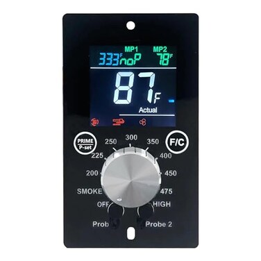 FCCUM Replacement Digital Controller Board Universal Grill and Smoker PID Control BoardThermostat for Pit BossTraegerZgrill Pellet Grill Smoker