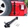 RERPRO for Jeep Wrangler Flag Mount Flag Pole Holder Compatible with 20182025 Jeep Wrangler JL Unlimited Tailgate Flagpole Bracket with CB Antenna Base Interior Accessories