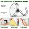 MIKEDE Medal Holders 12PCS Magnetic Hooks 120LBS Display Hanger Heavy Duty Magnet Hook Strong Neodymium