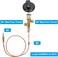 MOASKER Gas Fireplace Fire Pit Flame Failure Safety Control Valve Kit and Assembly Fire Pit Igniter Fire Pit Thermocouple Replacement Parts Push Button Ignition Kit for Fire Pit Gas Burner Ignition Sy