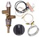 Duheri Propane Fire Pit Main Control Brass Safety Valve Kit Replace Parts Include Valve Kit Connecting tubesTilt switch and Safety Device Ignition Component Pilot Kit