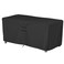 SHINESTAR Rectangle Fire Pit Cover Fits for 5456 Inch Gas Fire Table Waterproof and Windproof 56 x 26 x 24 Inches Black