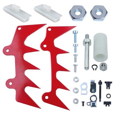 AUMEL Chain saw Bumper SpikeFelling Dog Kit For Stihl MS660 MS460 MS440 066 046 044 with Screw Set Chain Catcher Chain Blocks for 1122 664 0508 1122 664 0503