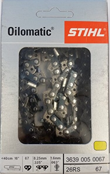 Stihl 36390050067 Chainsaw Full Chisel Saw Chain 16 inches