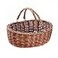 KINGWILLOW Wicker Picnic Baskets with HandlesKingwillow Brown