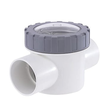 Abplag Pool Check Valve Pool Accessories Replacement Compatible Pumps Clear For 2 Inch PVC Pipe Check Valve