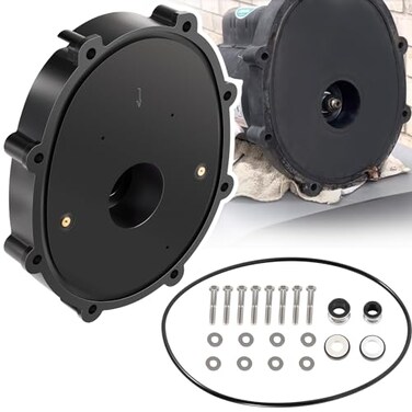 sixcow R0445200 Backplate Replacement Kit for Zodiac Jandy Pool and Spa Pumps ePump Stealth PlusHP WaterFall MaxHP series pumps models JEP SHPFSHPM PHPFPHPM SWF MHPM
