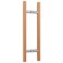 Ranbo 18 Solid Beech Wood Push Pull Door Handle 12 CTC BacktoBack AntiScald AntiFreeze for Sauna Spa Shower Barn Door