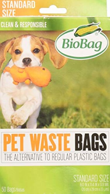 BioBag Dog Waste Compost Bio Bags FULL CASE 50 per Box 12 Boxes per Case