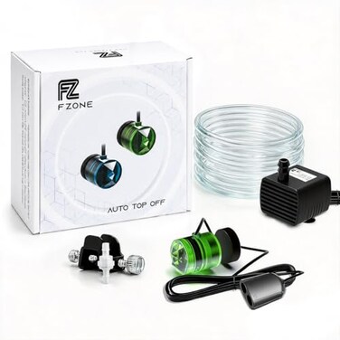 Fzone Aquarium ATO Auto Top Off Refilling System with Dual Optical Sensor for Both Reef and Fresh Tank Green