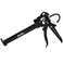 AWF PRO Heavy Duty Caulk Gun 181 Thrust Ratio Steel Frame Construction Rotating Barrel Ladder Hook Puncture Tool No Drip Pressure Release Tab 10 oz Caulking Gun