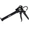 AWF PRO Heavy Duty Caulk Gun 181 Thrust Ratio Steel Frame Construction Rotating Barrel Ladder Hook Puncture Tool No Drip Pressure Release Tab 10 oz Caulking Gun