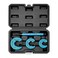 DURATECH 4Piece Copper Tubing Cutter Set Pipe Cutter Tool Includes 12 341 Tube Cutters 1 Deburring Tool with Storage Case