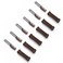 Trsobi 44715 Front Jaw Insert Set for RIDGID 300 535 Pipe Threading Machines tools replacement parts2 Set