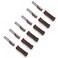 Trsobi 44715 Front Jaw Insert Set for RIDGID 300 535 Pipe Threading Machines tools replacement parts2 Set