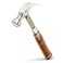 ESTWING Hammer 16 oz USA Made Curved Claw Hammer with Smooth Face Genuine Leather Grip E16C