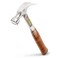 ESTWING Hammer 16 oz USA Made Curved Claw Hammer with Smooth Face Genuine Leather Grip E16C