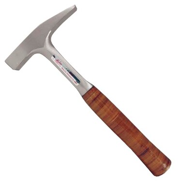 Malco SH3 18 oz Sheet Metal Setting Hammer OnePiece Forged IBeam Beveled Face Pein Leather Grip HVAC Roofing Ductwork