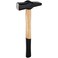 E-cowlboy Blacksmiths Hammer 00008111000 Professional Metalworking Forging Tool Swedish Pattern Round Square Face Cross Peen Engineer Hammer with Wooden Handle Black Head 22 lbs1000g