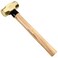 WEDO Brass Sledge Hammer with Wooden Handle 4lb 380mm 15
