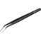 Knipex 92 34 37 Precision Tweezers with centering pin 61 in black