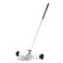 GREATMAG Rolling Magnetic Sweeper Magnetic Pickup Tool Magnetic Sweeper with Wheels Nail Magnet Sweeper 17 inch Heavyduty Magnetic Lawn Yard Sweeper Capacity with Quick Release